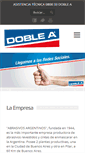 Mobile Screenshot of doble-a.com.ar